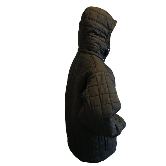 Retro M3 Millennium Three Medium BLACK Jacket Winter Warm PUFFER Coat Waterproof - Picture 3 of 16